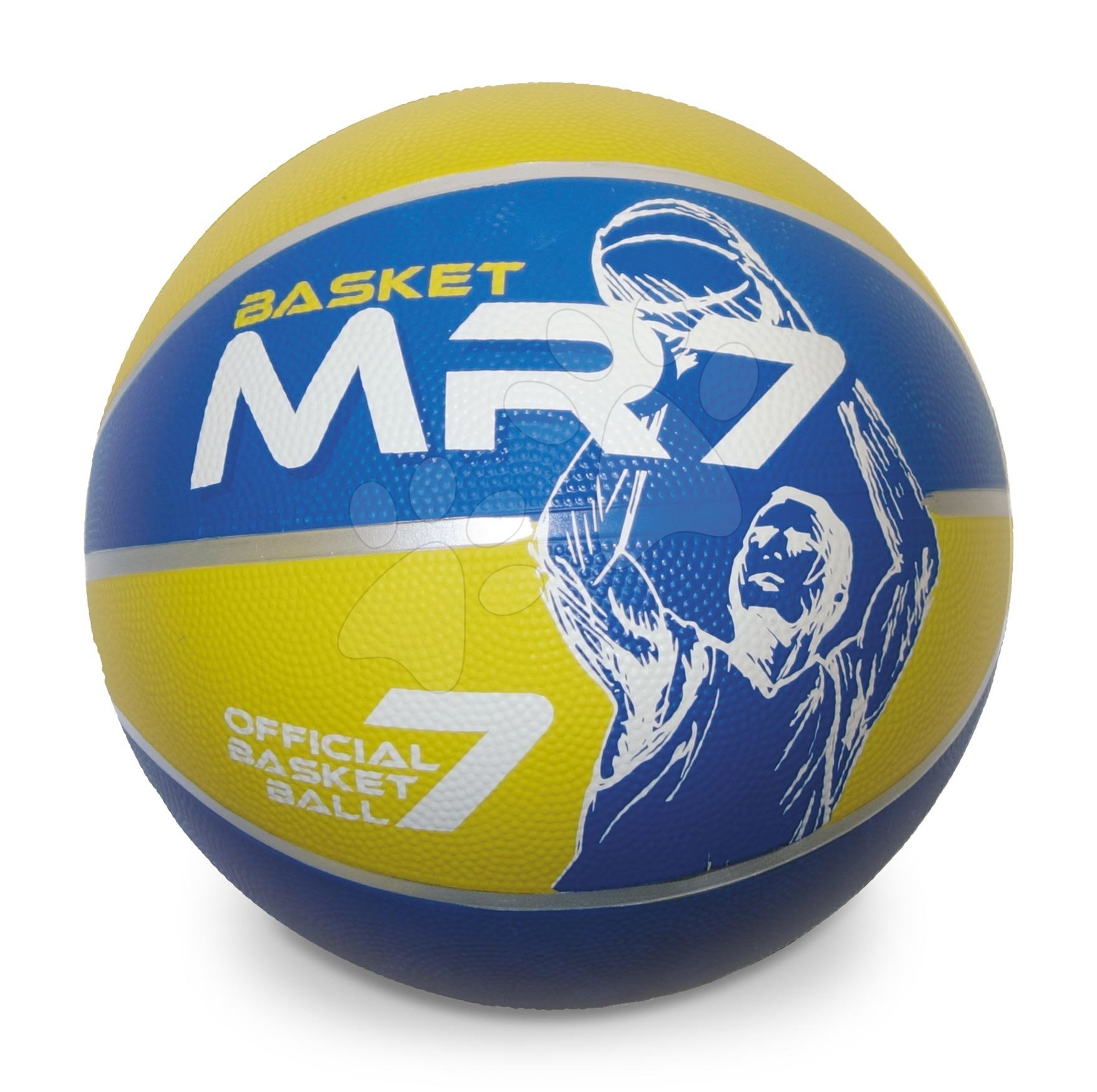 Sportovní míče - Basketbalový míč Basket MR7 Mondo velikost 7 váha 600 g