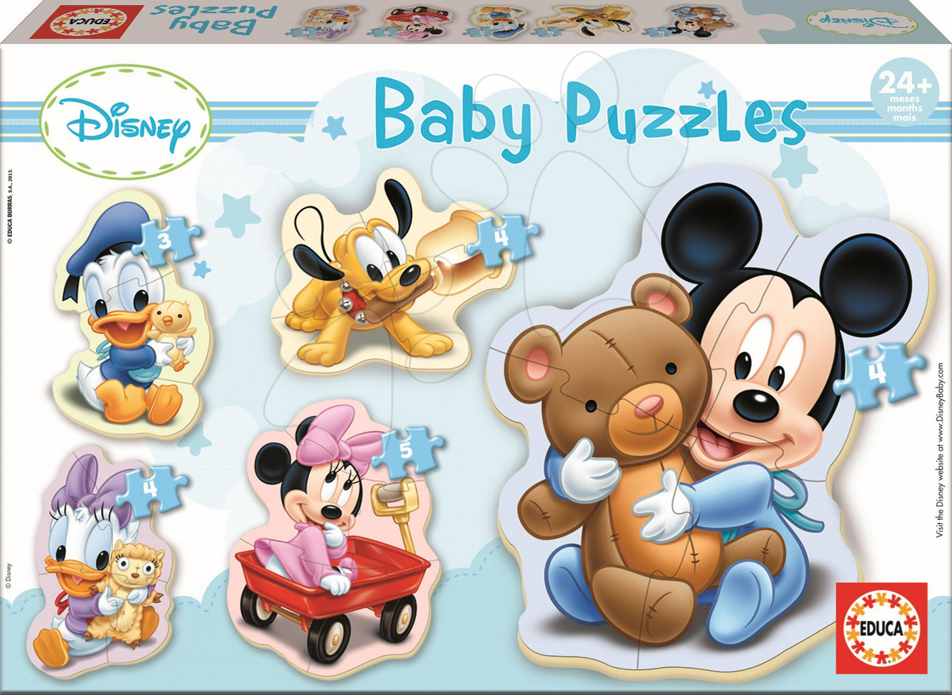 E-shop Educa detské puzzle Baby Mickey 13813