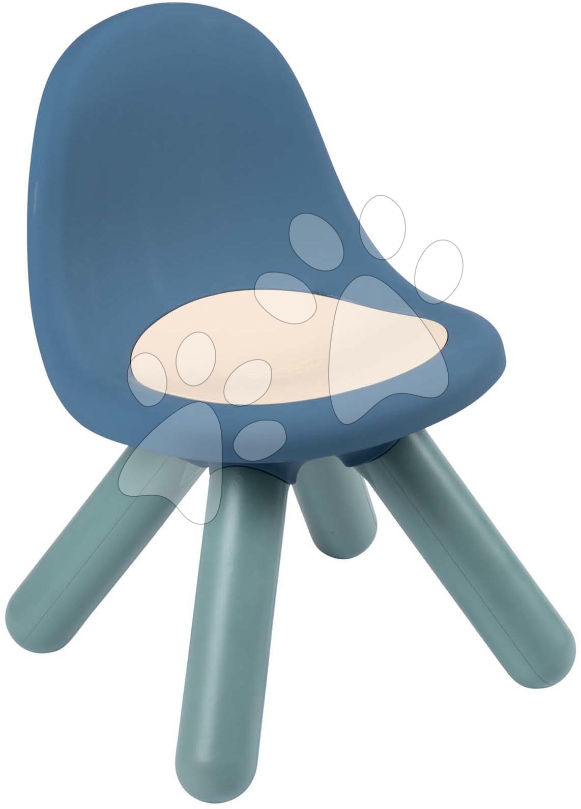 Židle pro děti Chair Blue Little Smoby modrá s UV filtrem a nosností 50 kg výška sedáku 27 cm od 18 měsíců
