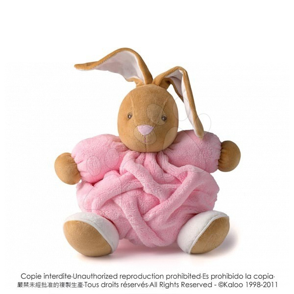 E-shop Kaloo plyšový zajac Plume-Pink Rabbit 969466 ružový