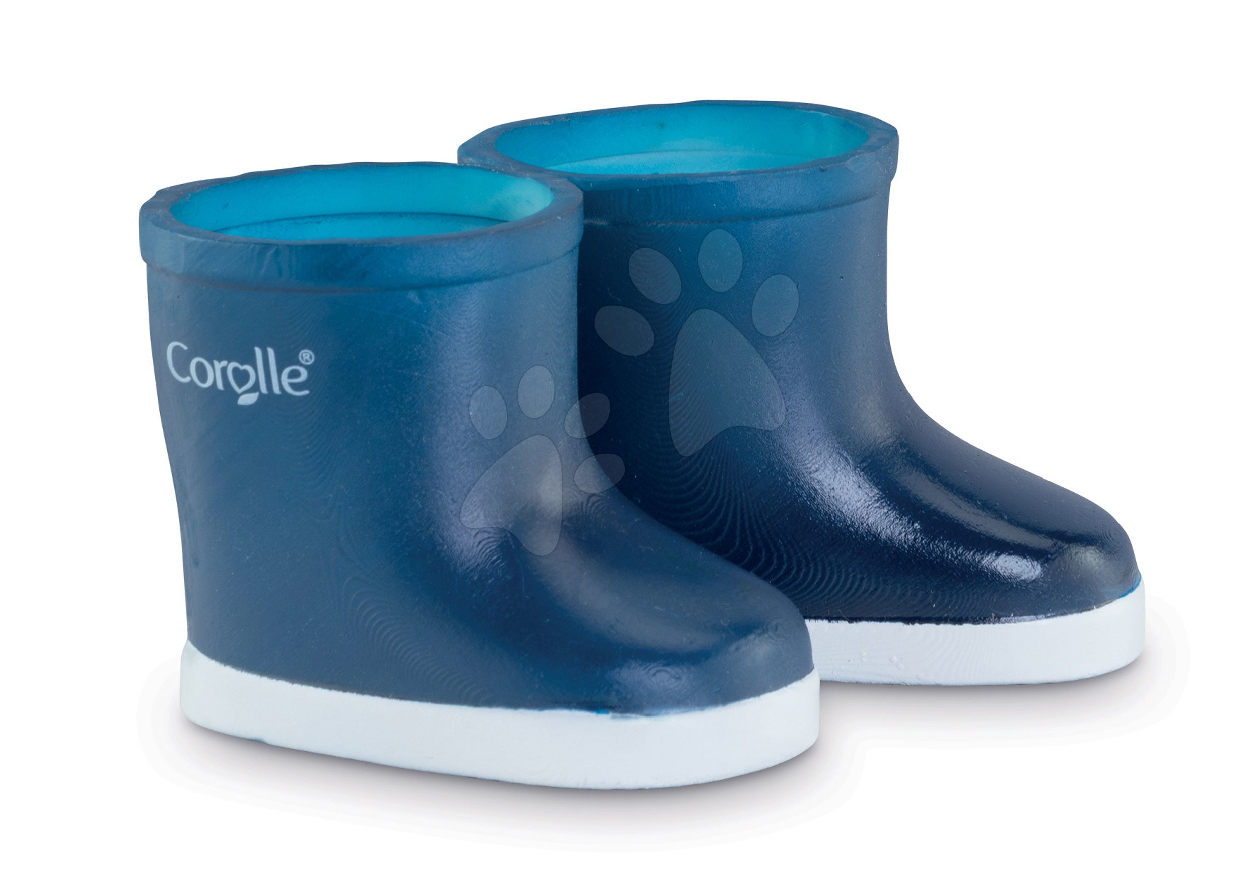 E-shop Topánky čižmičky modré Rain Boots Mon Grand Poupon Corolle pre 36 cm bábiku od 3 rokov