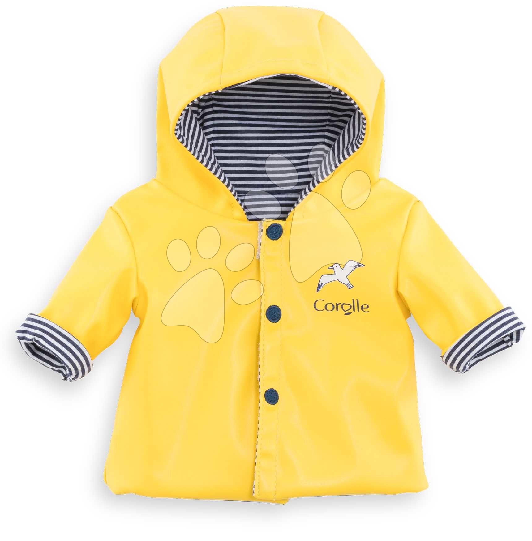 Oblečenie Rain Coat Bords de Loire Mon Grand Poupon Corolle pre 36 cm bábiku od 24 mes