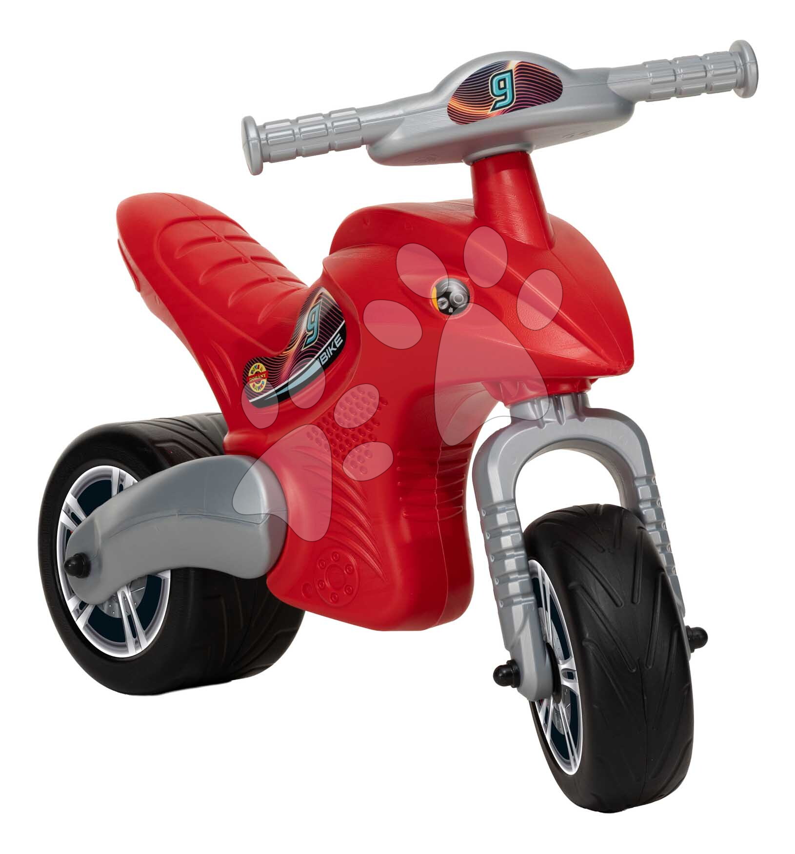 E-shop Odrážadlo motorka Motorbike 9 Red Dohány červené nosnosť 50 kg