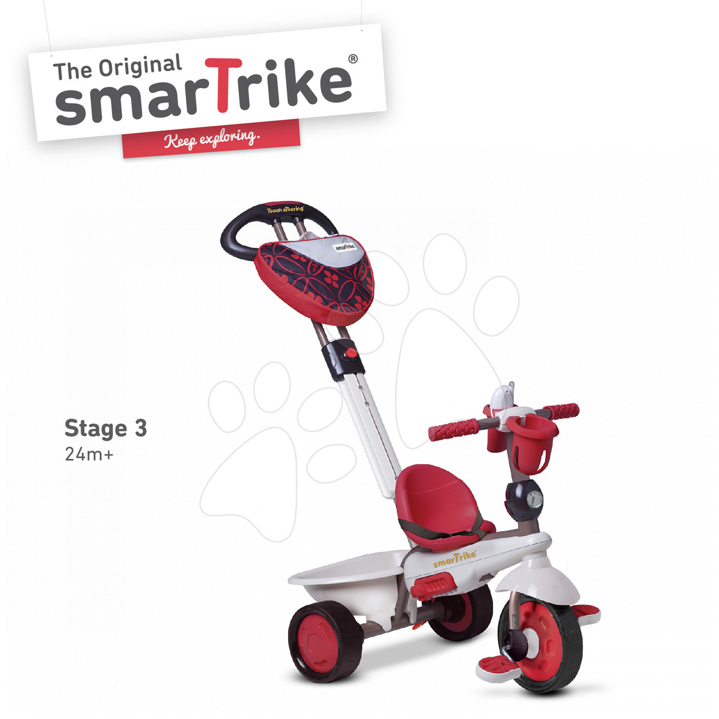 smart trike dream red