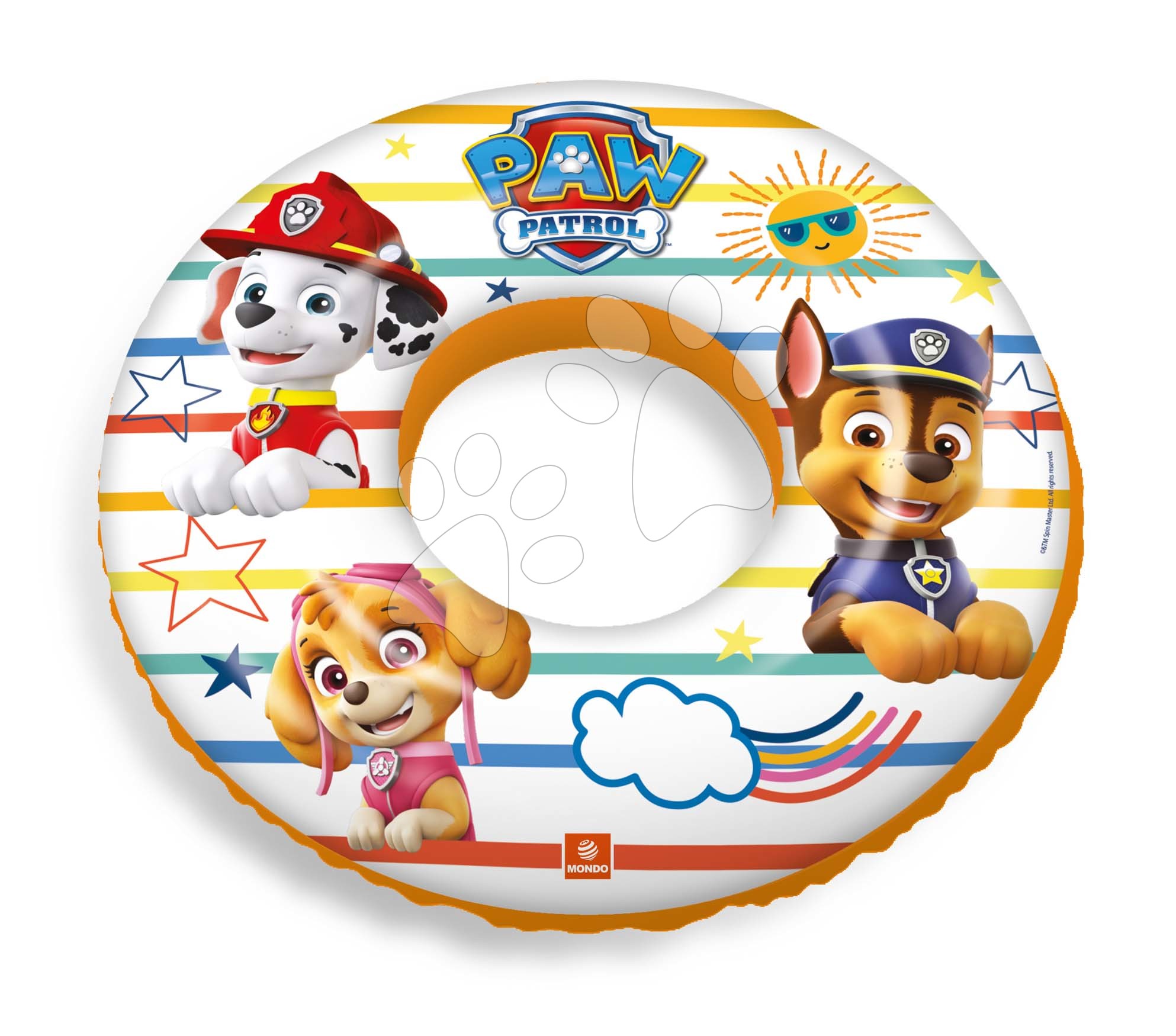 E-shop Nafukovacie plávacie koleso Paw Patrol Mondo 50 cm od 10 mes