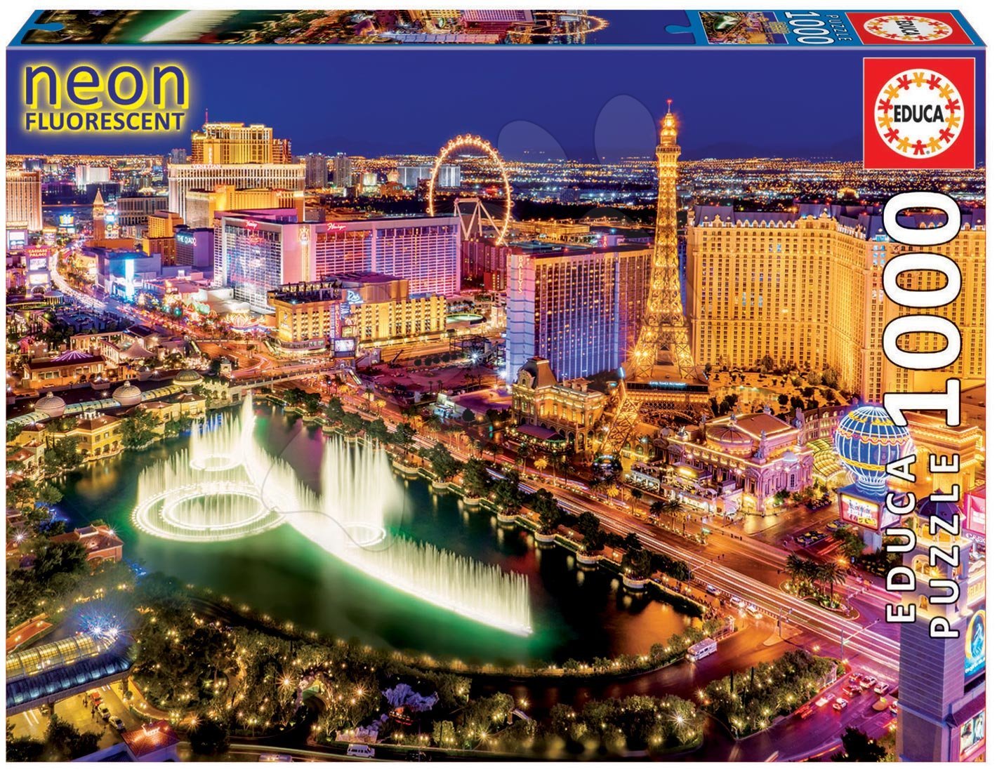 E-shop Educa Puzzle Neon Series, Las Vegas 16761