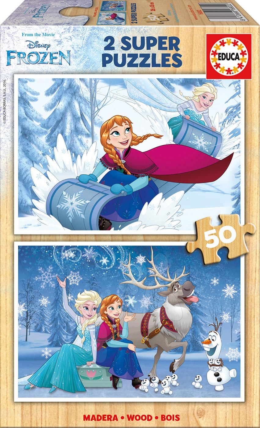 Fa puzzle Frozen Educa 2x50 db 16802