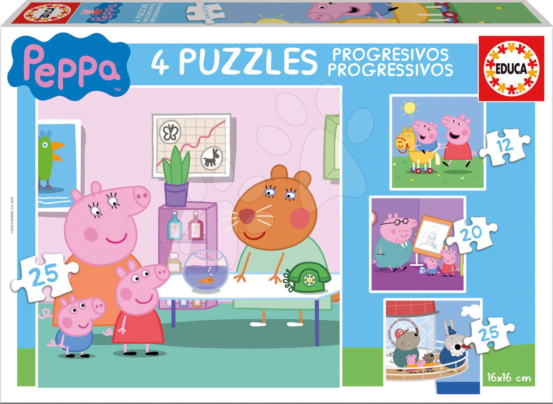 E-shop Educa puzzle pre deti Peppa Pig Educa 16817