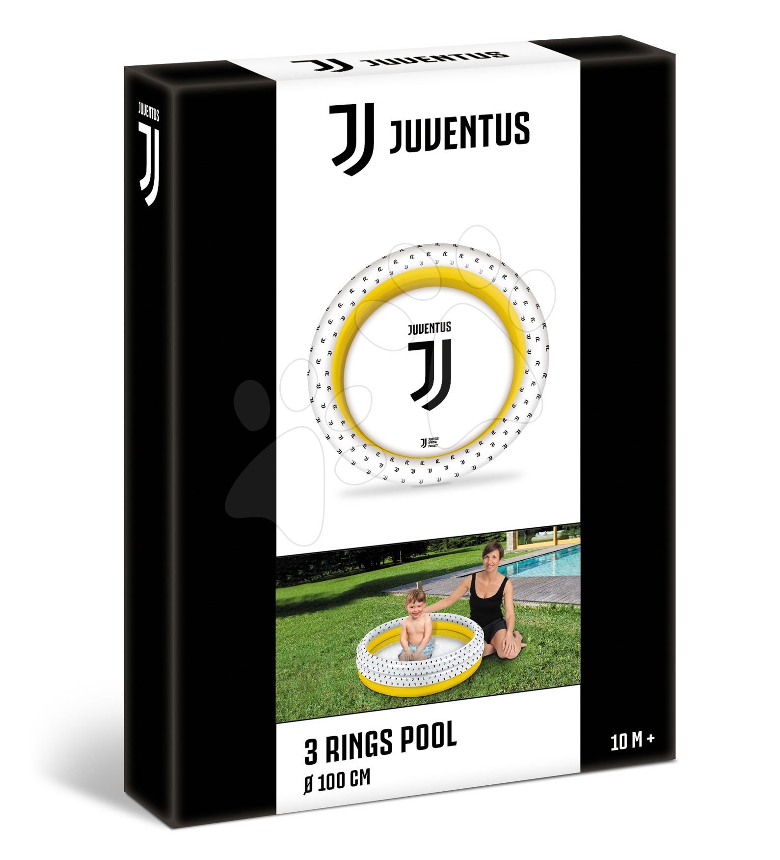 Calze Piscina Antiscivolo Per Bambini Unisex R-EVENGE - Calzini Acqua Con Design Juve, Leggeri E Traspiranti