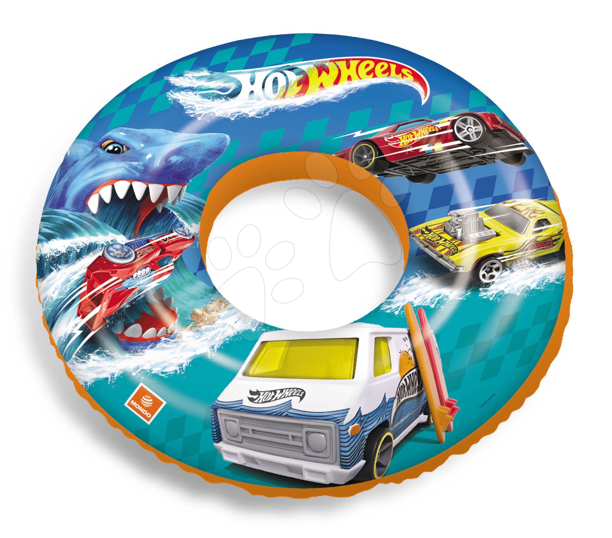 E-shop Nafukovacie plávacie koleso Hot Wheels Mondo 50 cm od 2 rokov