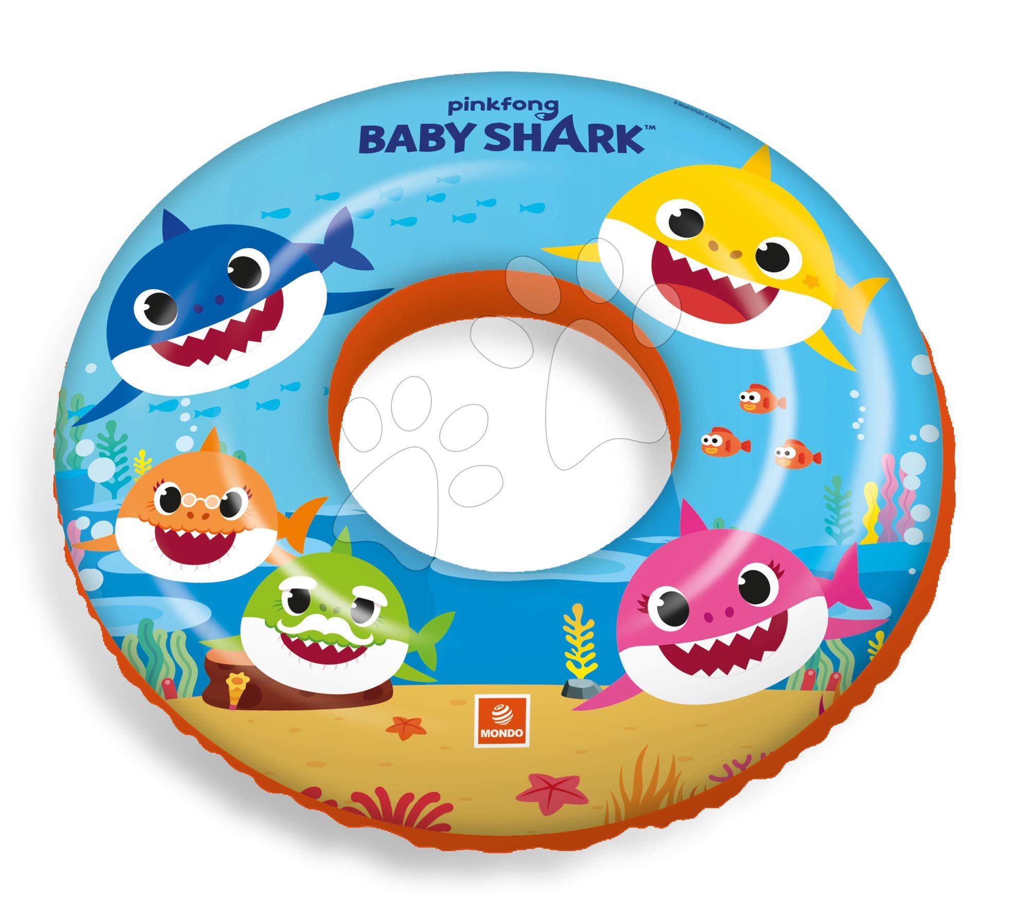 E-shop Nafukovacie koleso Baby Shark Mondo 50 cm od 24 mes