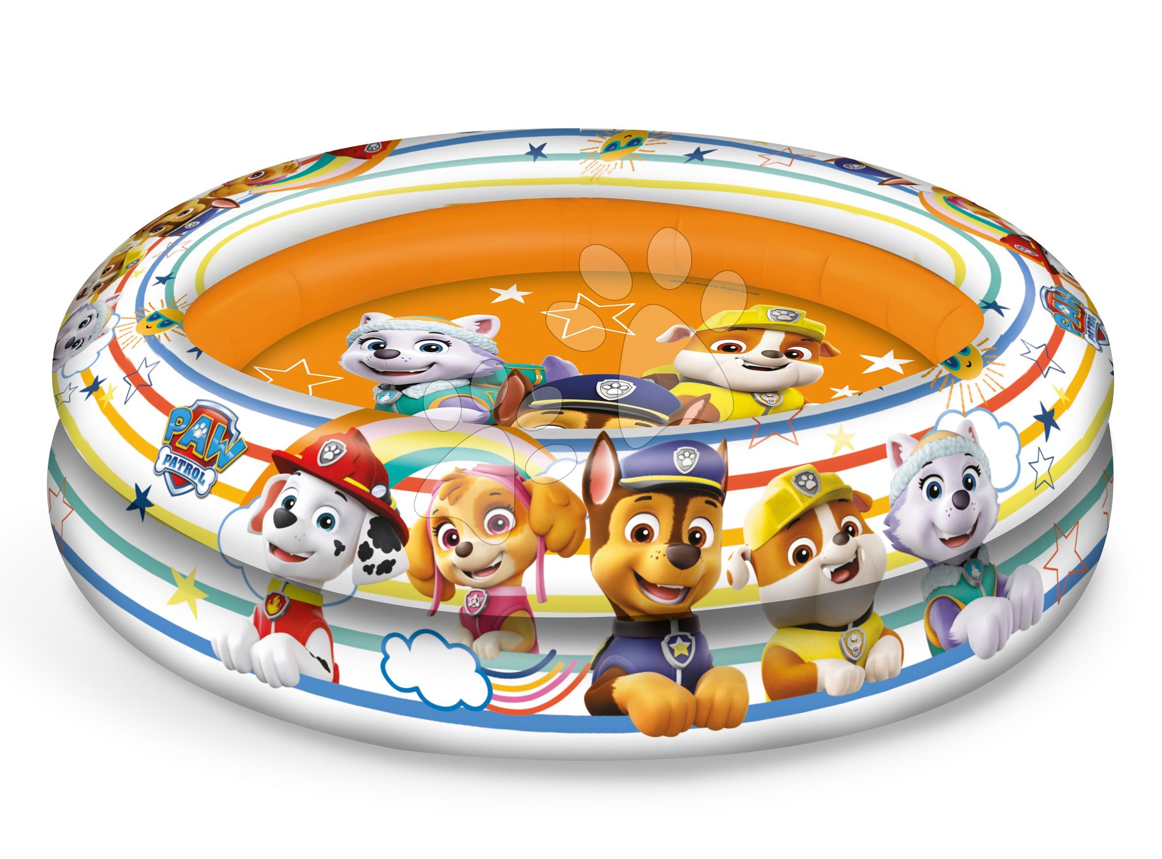 Nafukovací bazén dvojkomorový Paw Patrol Mondo 100 cm priemer od 10 mes