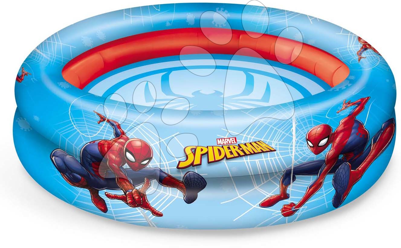 E-shop Nafukovací bazén dvojkomorový Spiderman Mondo 100 cm priemer od 10 mes