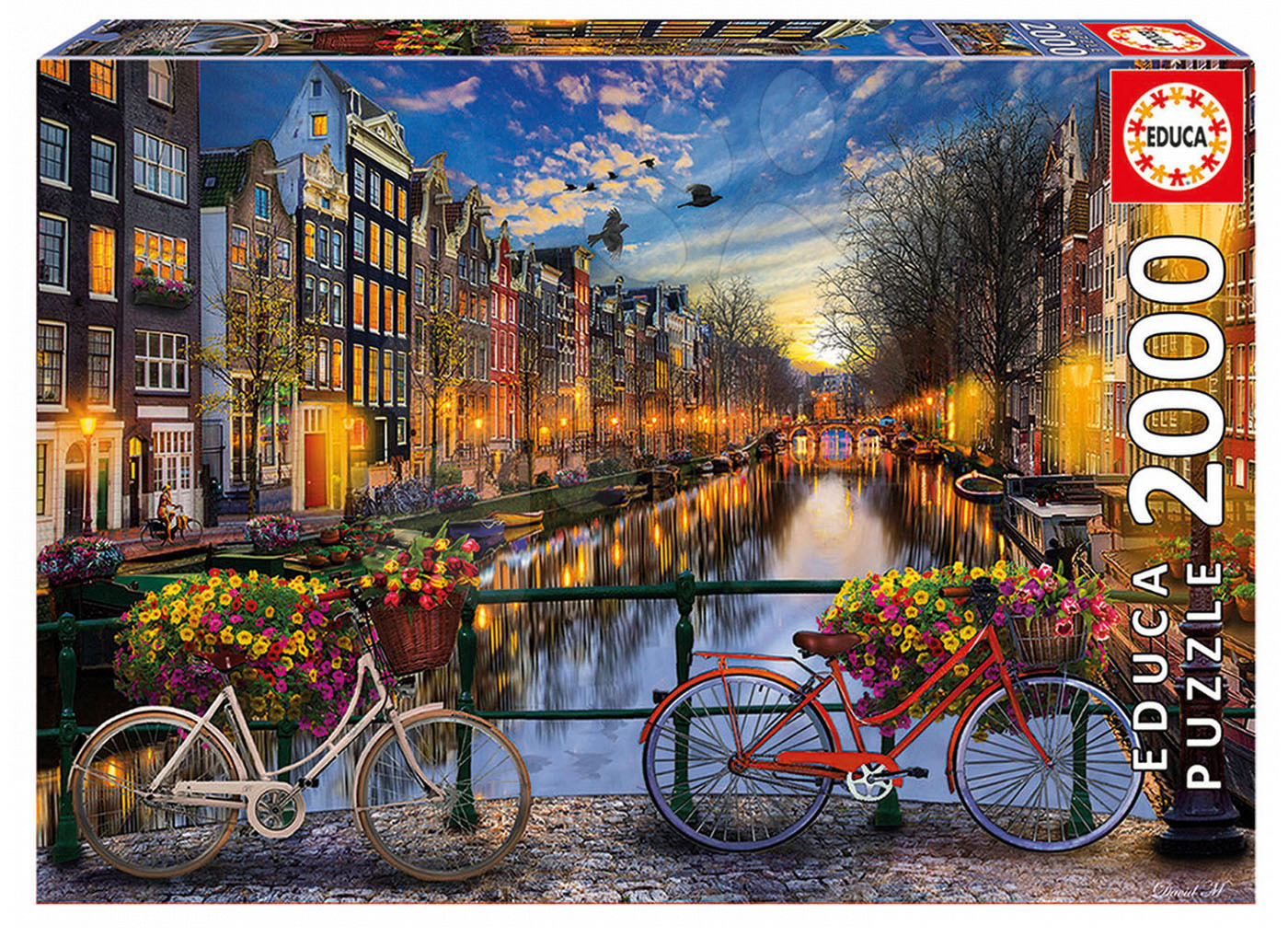 E-shop Educa puzzle Genuine Amsterdam 2000 dielov 17127