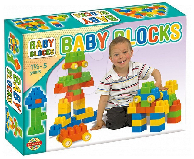 Dohány gyerek építőjáték Baby kockák 688