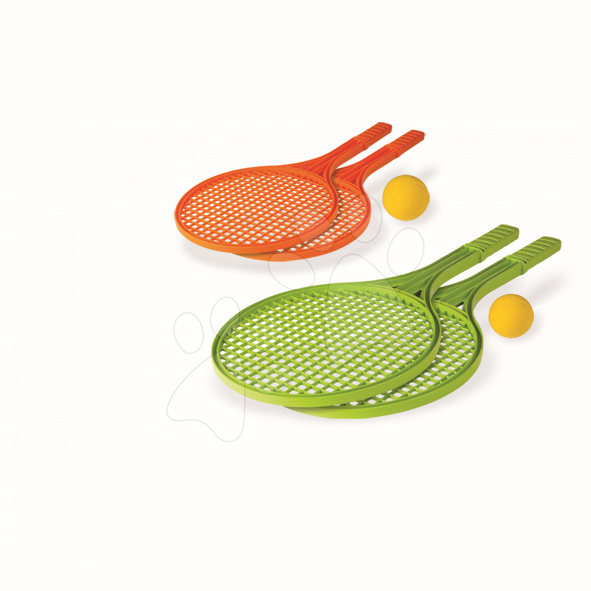Staré položky - Tenis s penovou loptou Smoby červený alebo zelený