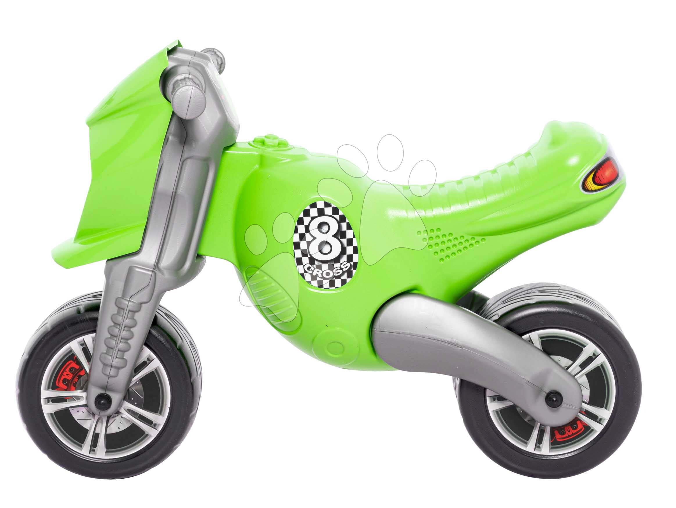 Babytaxiu motocicletă Cross 8 verde Dohány