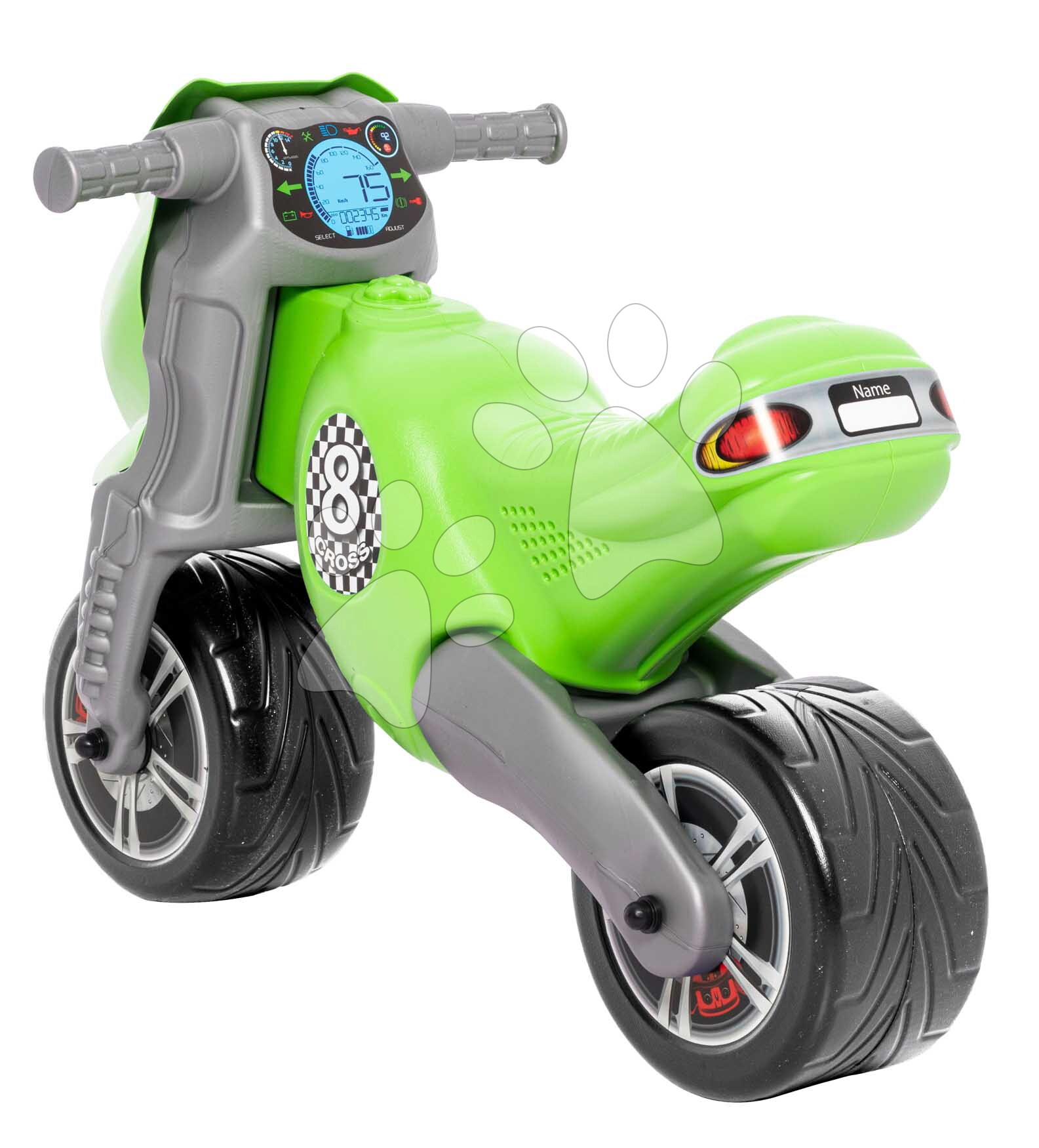 hanababy  Babytaxiu motocicletă Cross 8 verde Dohány