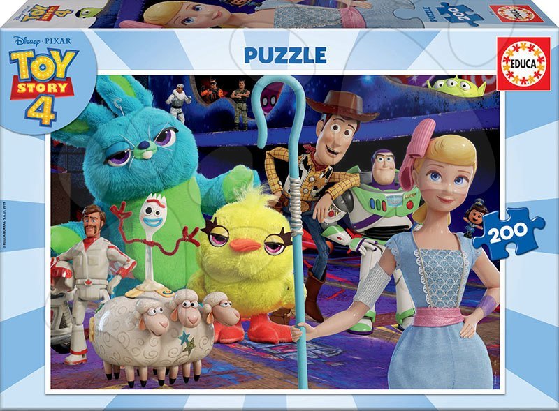 Puzzle Toy Story 4 Educa 200 darabos 8 évtől