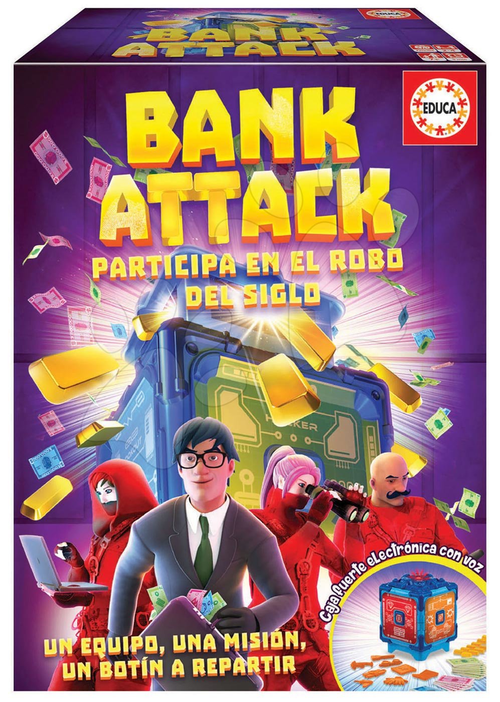 Společenská hra Bank Attack Educa španělsky od 7 let