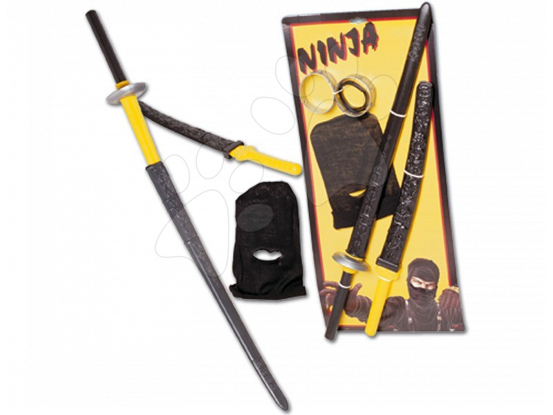 E-shop Dohány detský ninja set 746 čierno-žltý