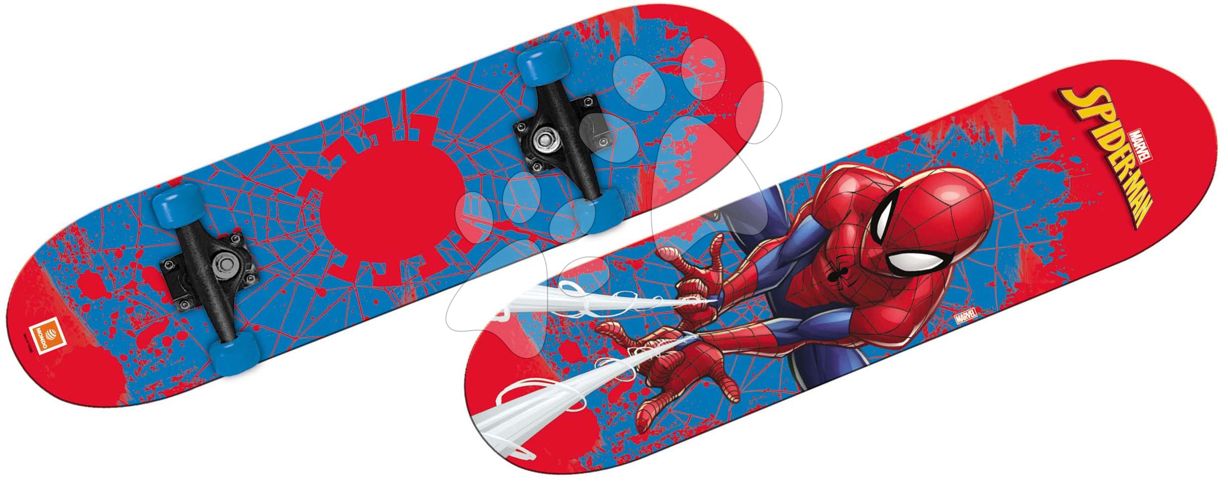 Detské skateboardy - Skateboard Spiderman Mondo dĺžka 80 cm