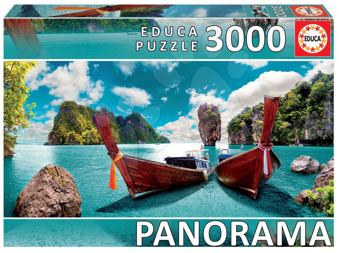 Puzzle panorama Phuket, Thailand Educa 3000 darabos 11 évtől