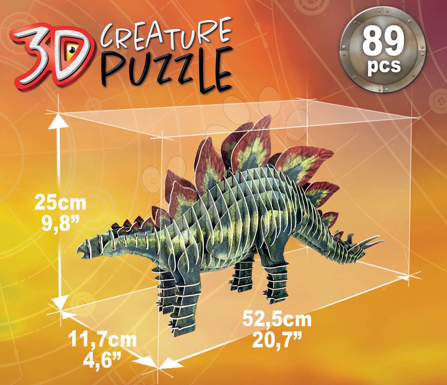 AR PopUp Puzzles – Dino – Brontosaurus Puzzle #2 (30 pieces) – AR products  ehf.