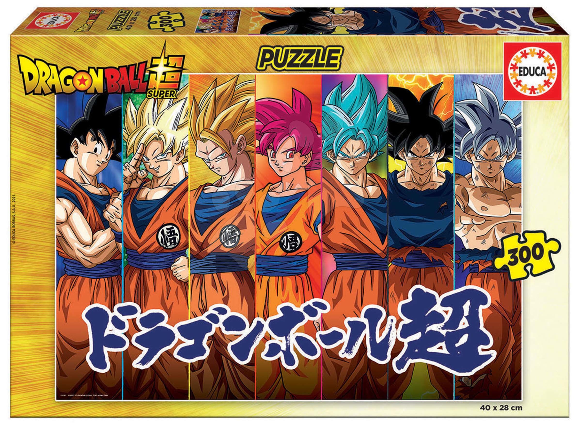 Puzzle Dragon Ball Educa 300 darabos 6 évtől