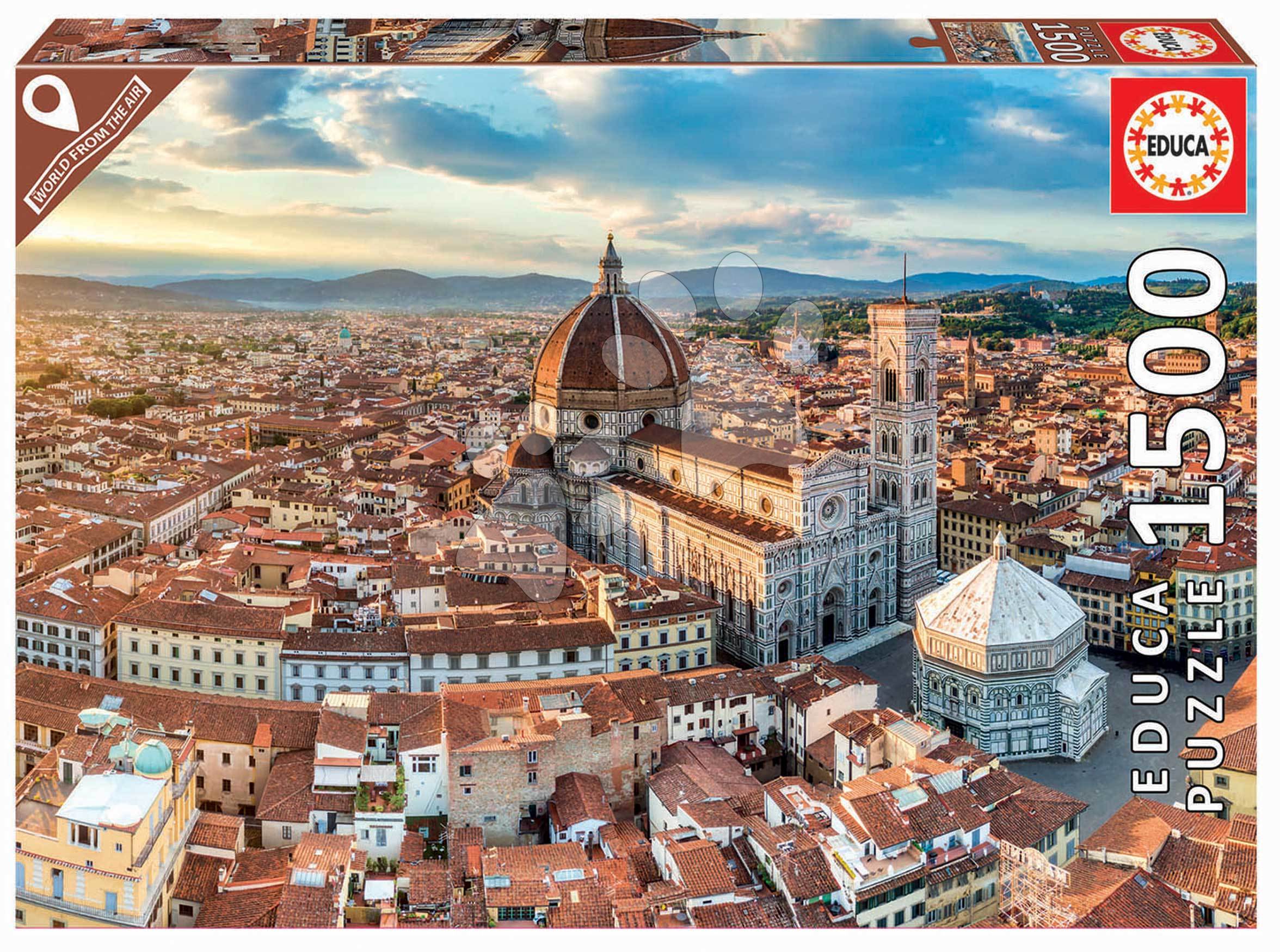 Puzzle Florence Educa 1500 dielov a Fix lepidlo