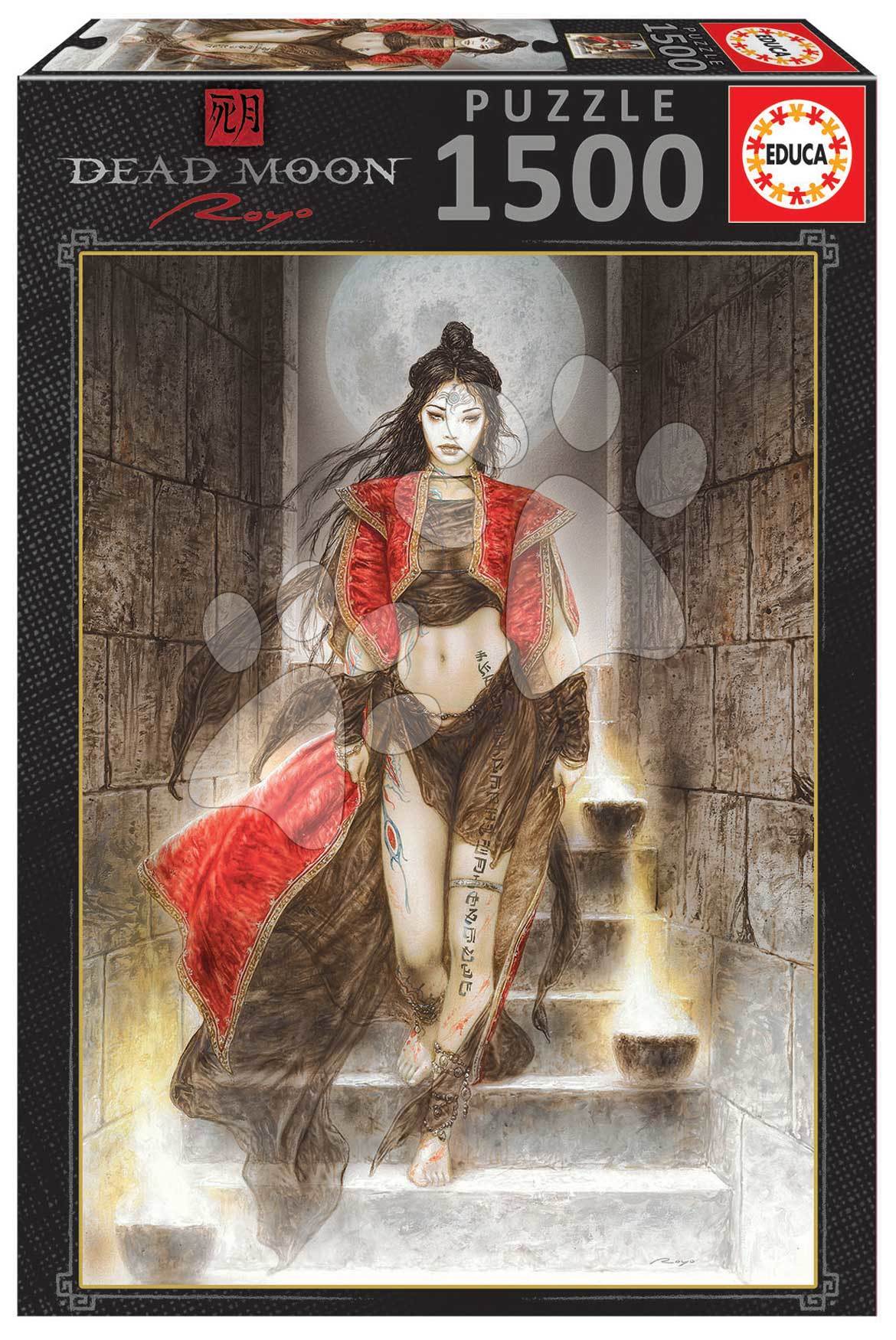 E-shop Puzzle Dead Moon Luis Royo Educa 1500 dielov a Fix lepidlo