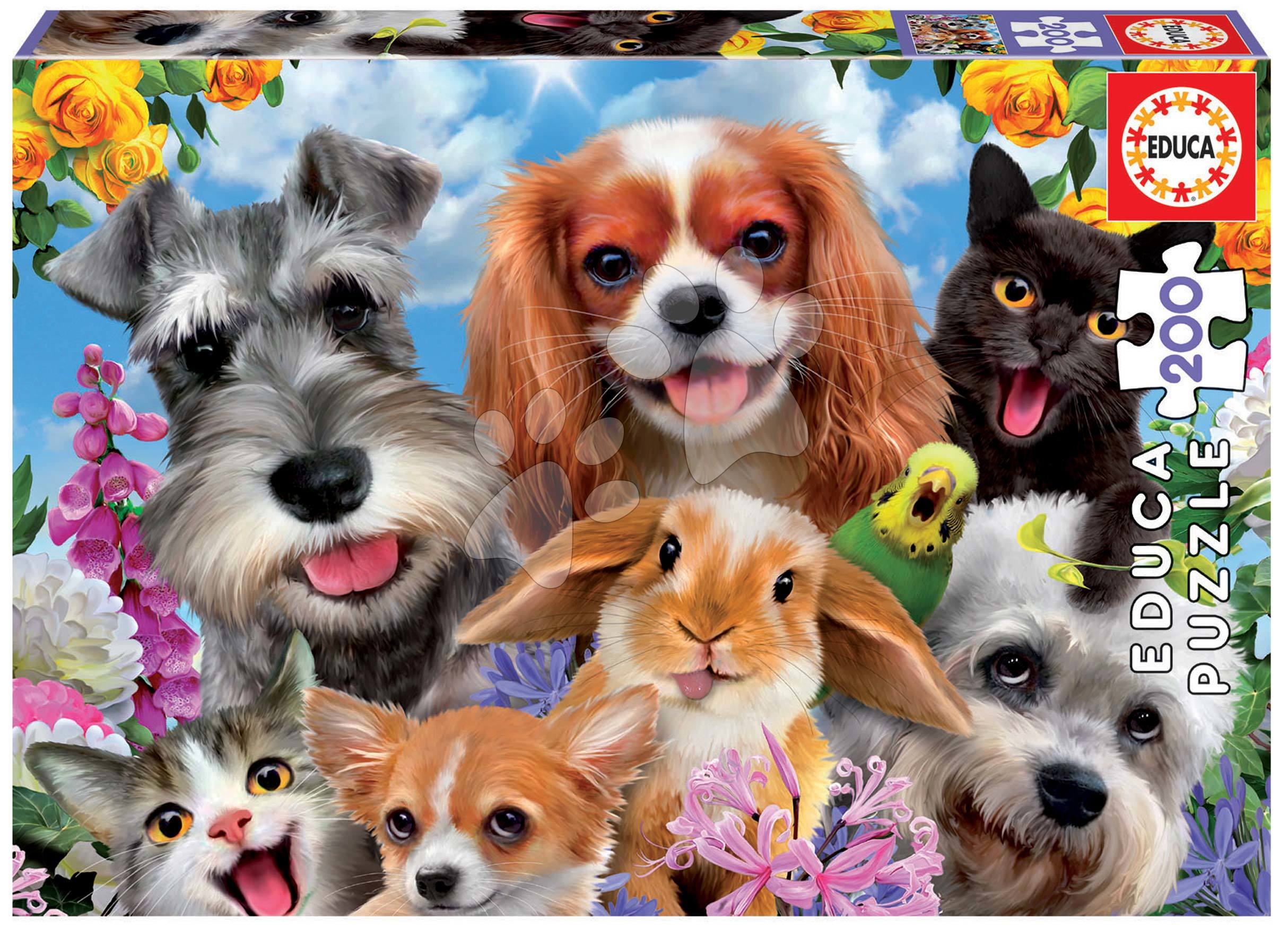 Puzzle Selfie Pet Parade Educa 200 dielov