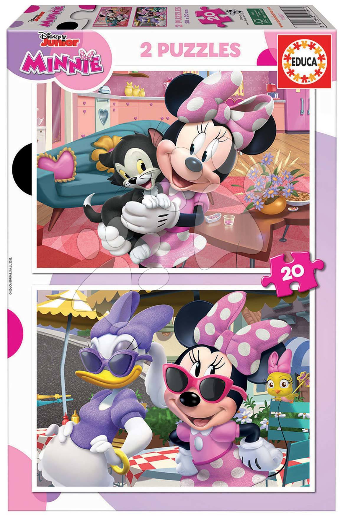 Puzzle Minnie Disney Educa 2x20 dielov