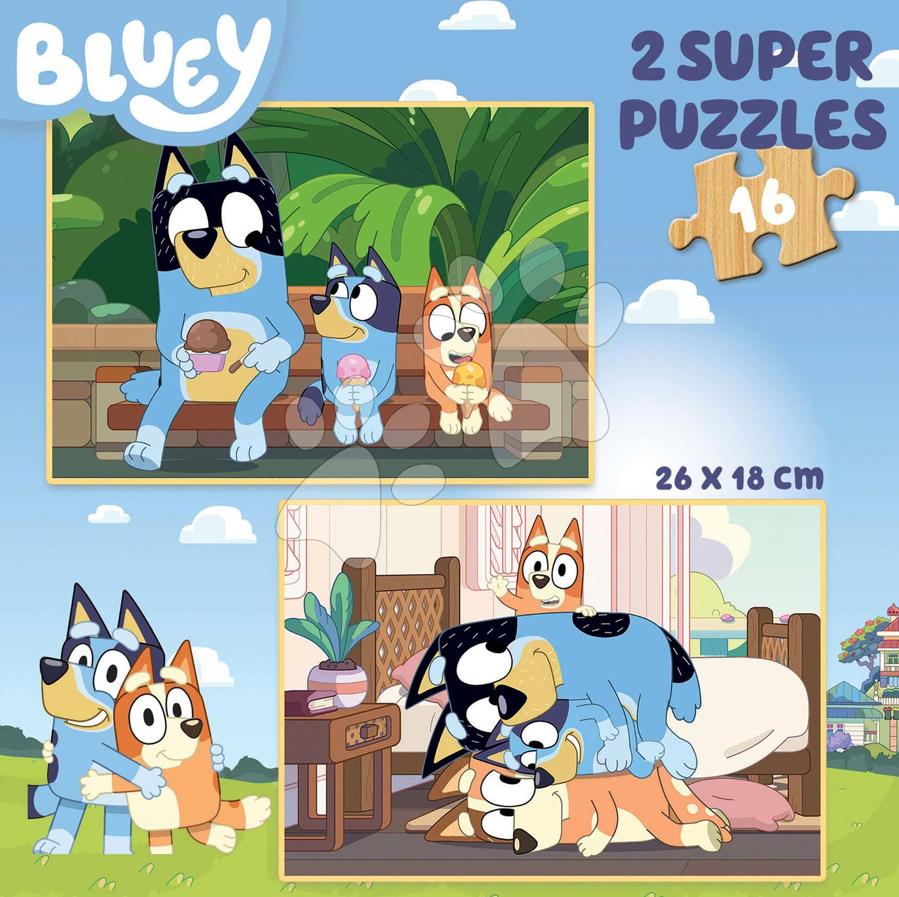 2x25 Bluey - Educa Borras