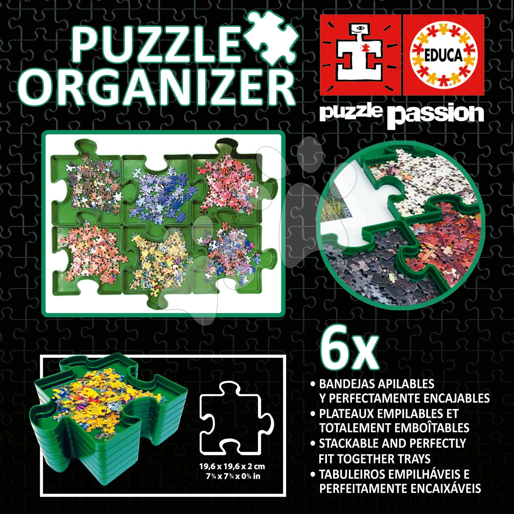 Organizer na puzzle Puzzle Sorter Educa
