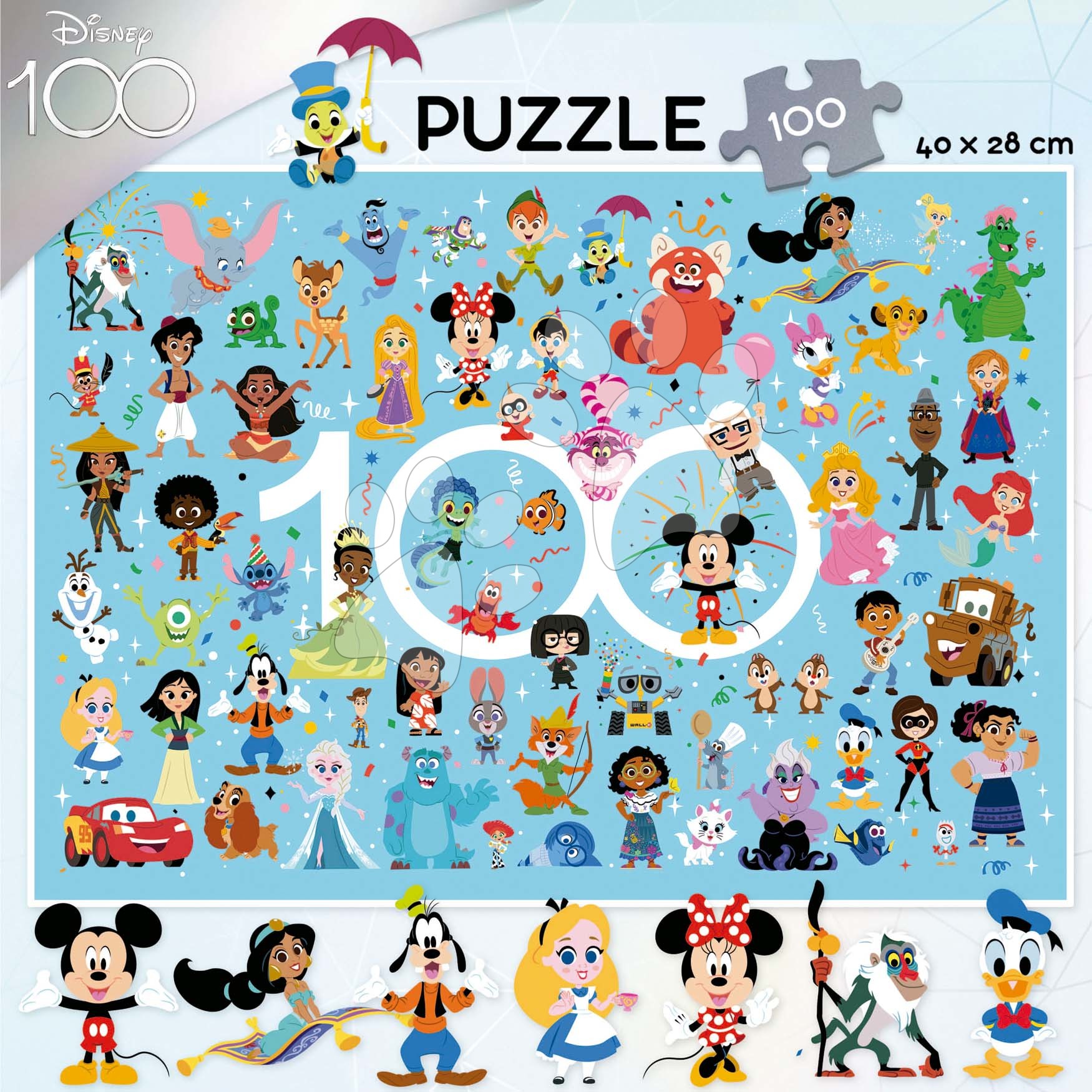 Puzzle Disney Multiproperty 100-pezzi Educa