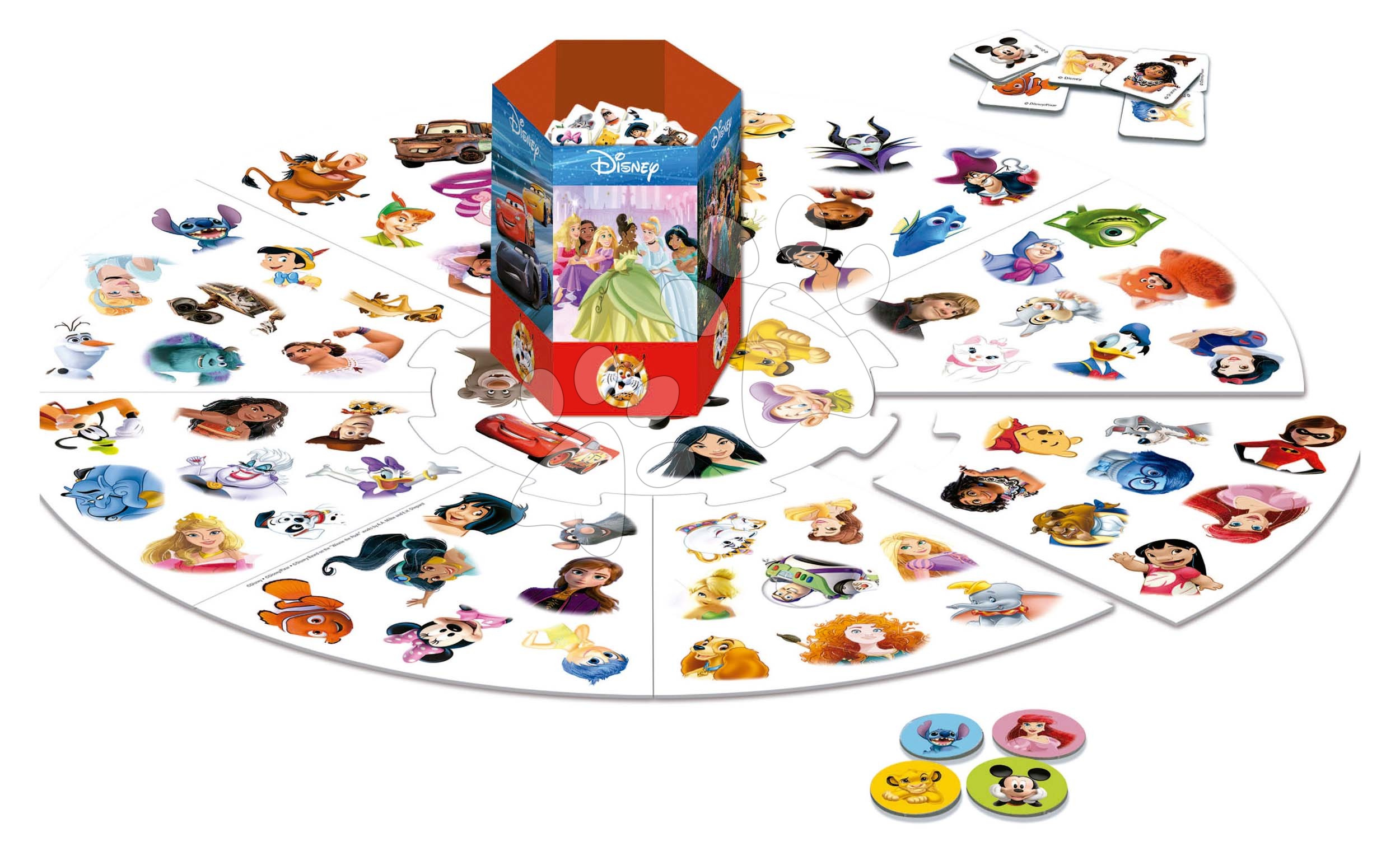 Společenská hra Rychlý jako Rys Lince Disney Edition Educa 70 obrázků ve španělštině od 4 let