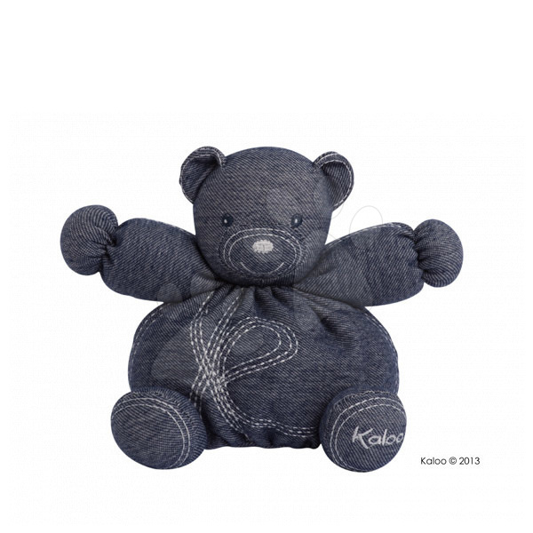 Kaloo maci Blue Denim-Chubby Bear 960062 kék
