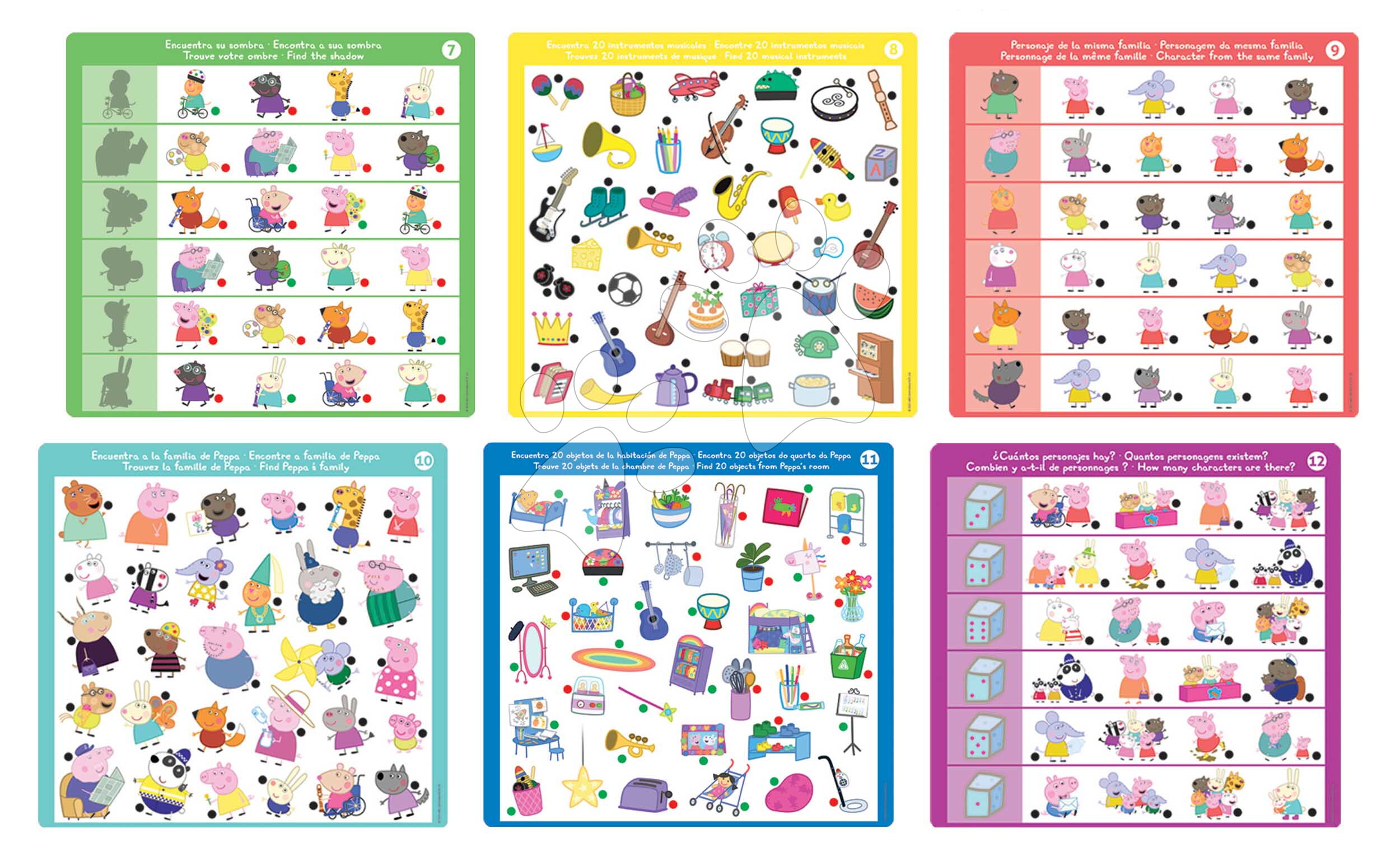 Collection de jeux éducatifs - Peppa Pig - Edu games collection - LISCIANI - Jeux - Jouets