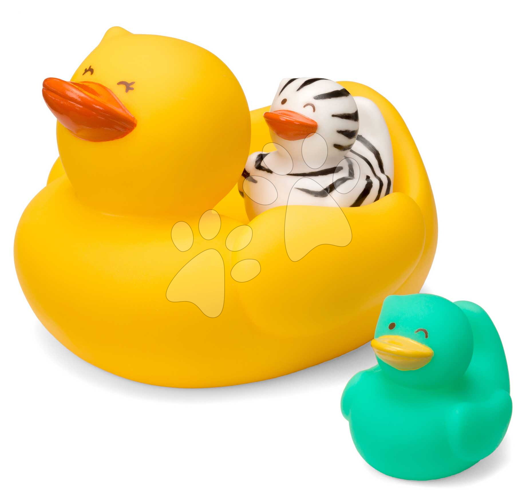 Kačička s kačiatkami do vane Bath Duck'n Family Infantino od 6 mes