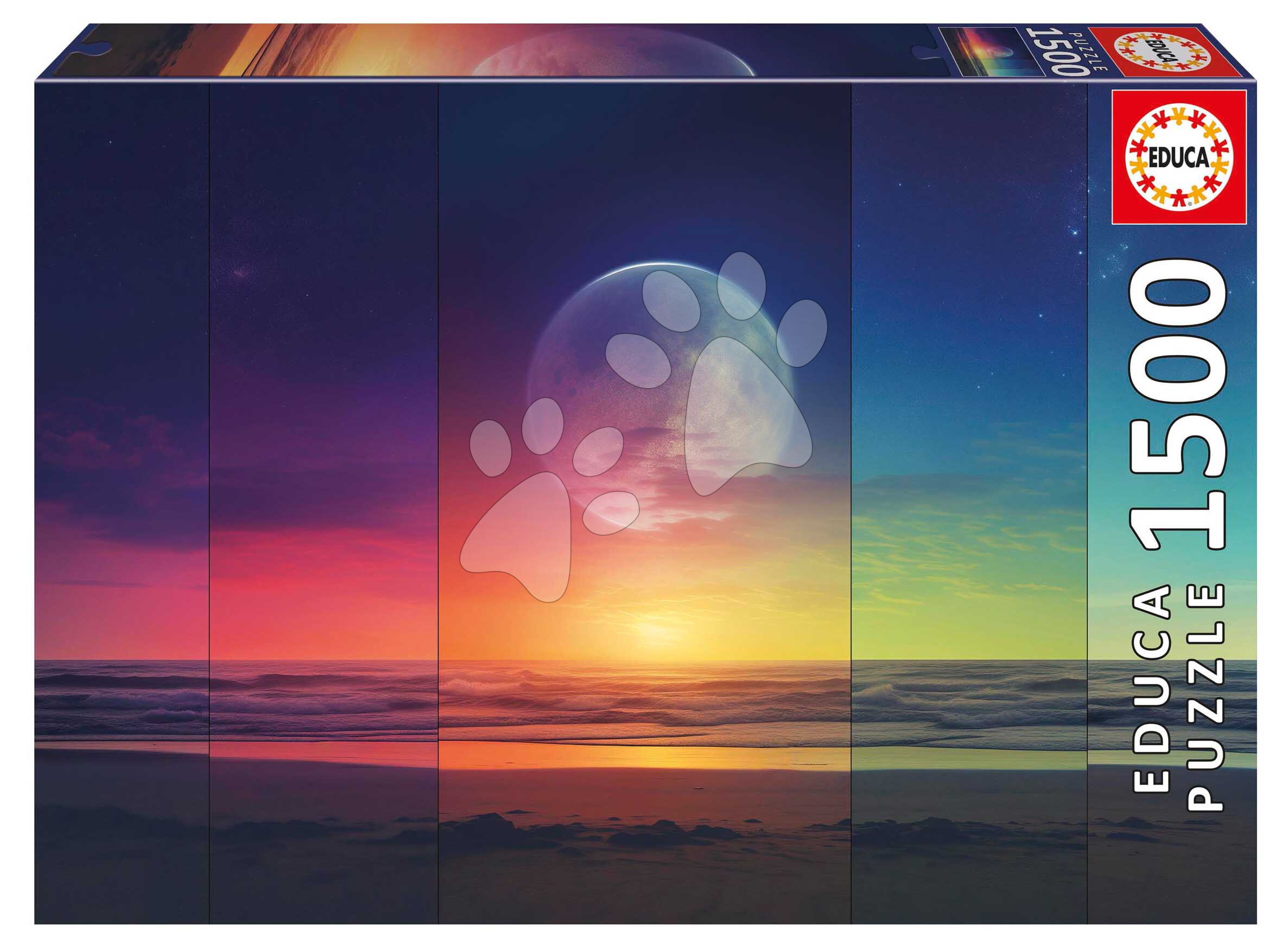 Puzzle Cosmic Phases Educa 1500 darabos és Fix ragasztó
