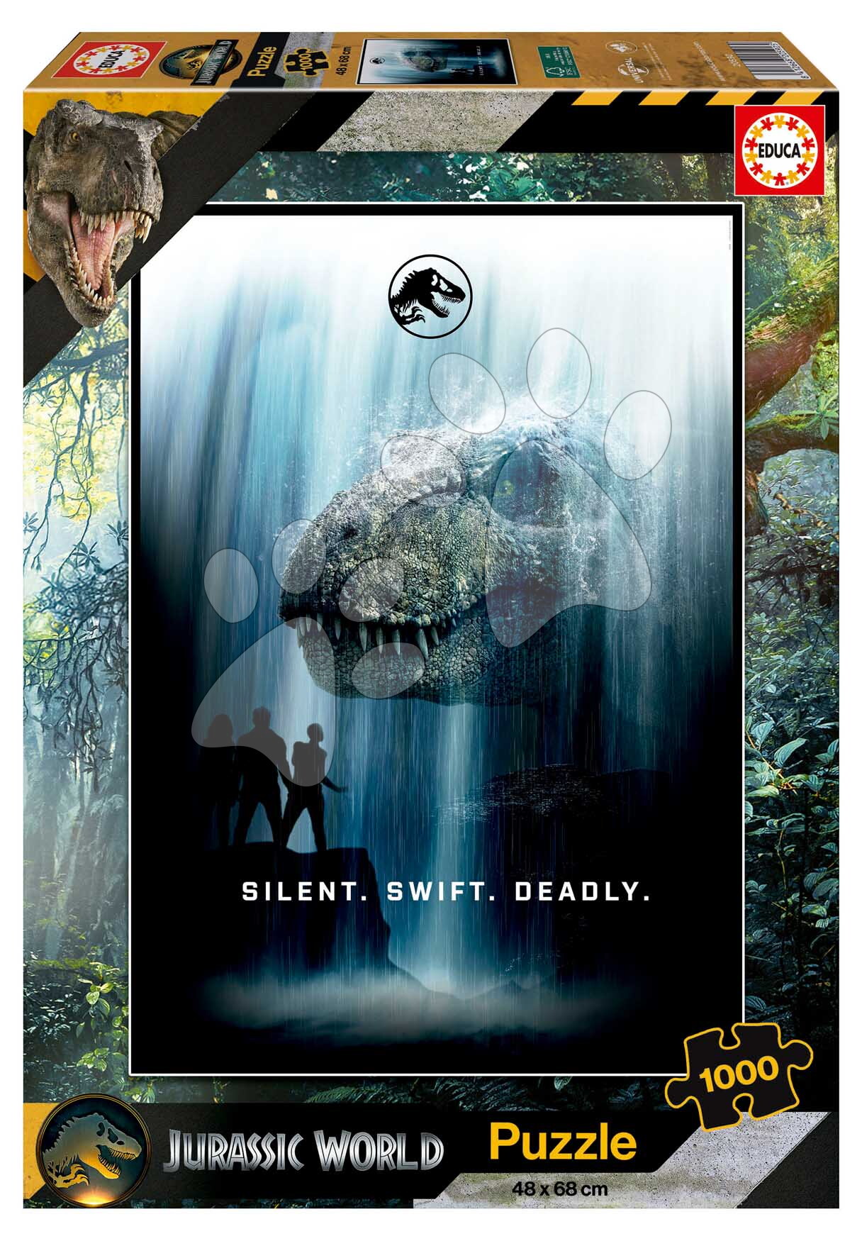 Puzzle Jurassic World Educa 1000 darabos és Fix ragasztó