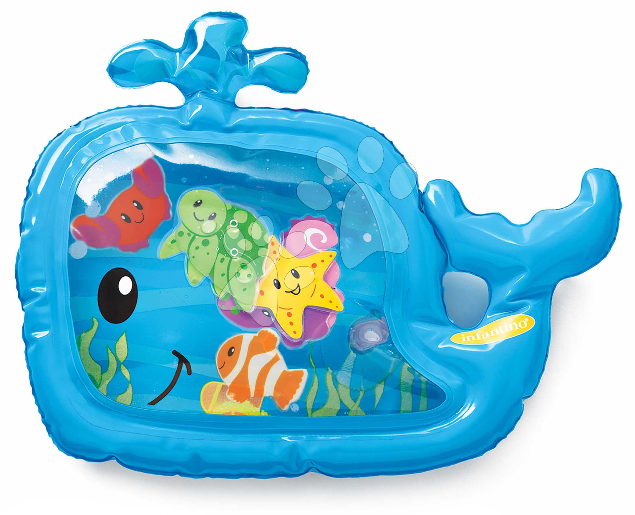 Hracia podložka s vodou Akvárium Pat & Play Water Mat Infantino so zvieratkami od 3 mes