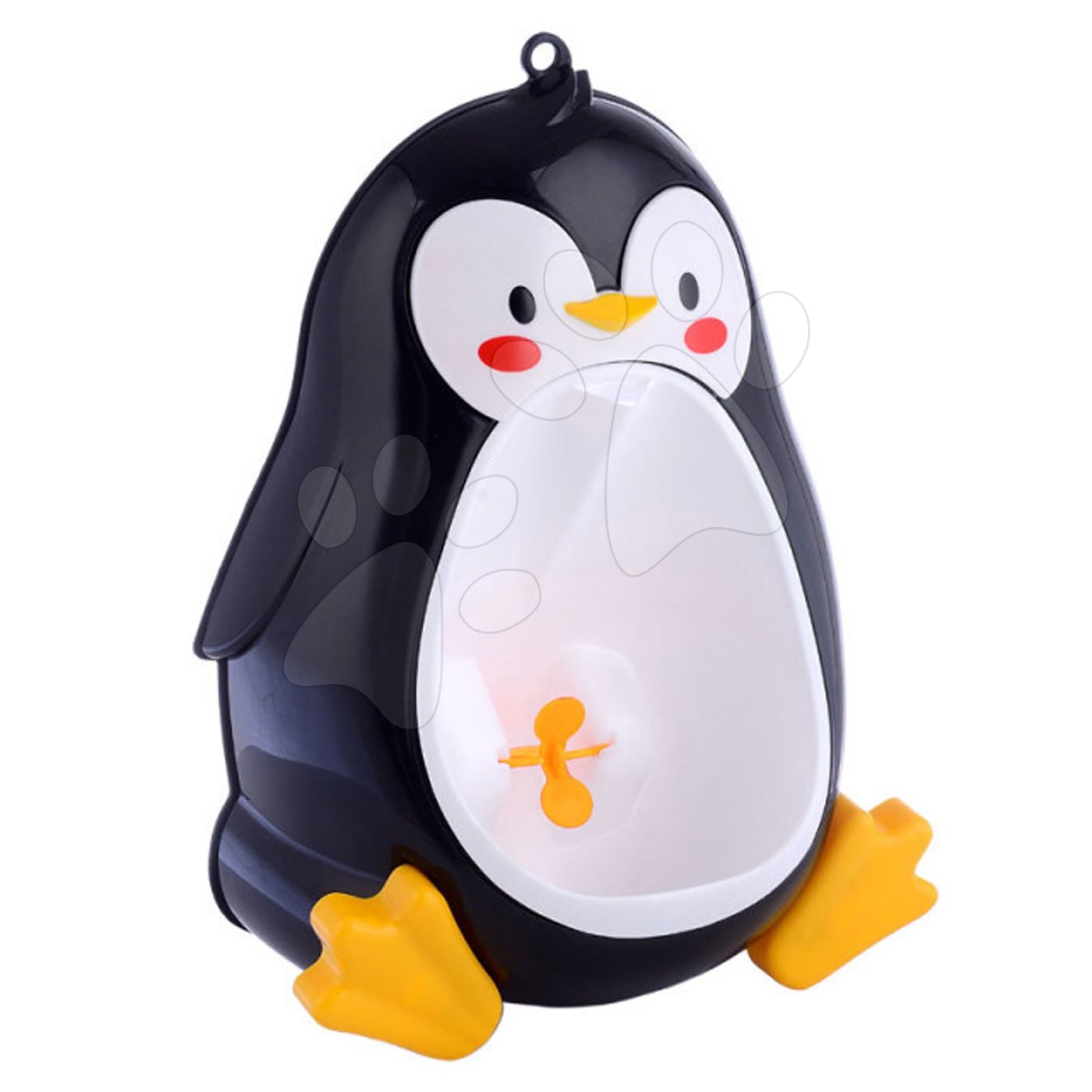 Piszoár Penguin fekete