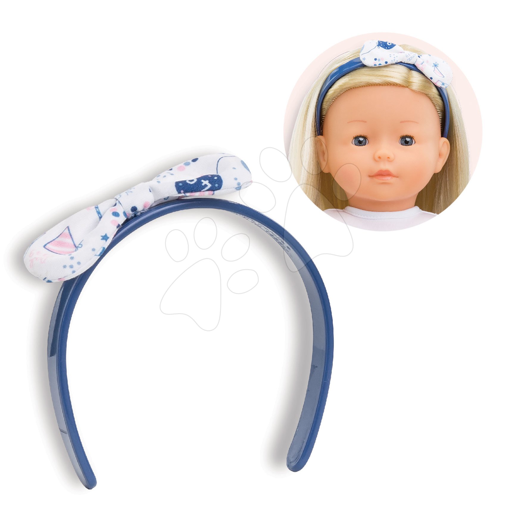 Hajpánt Headband 40 years Ma Corolle 36 cm játékbabának 4 évtől