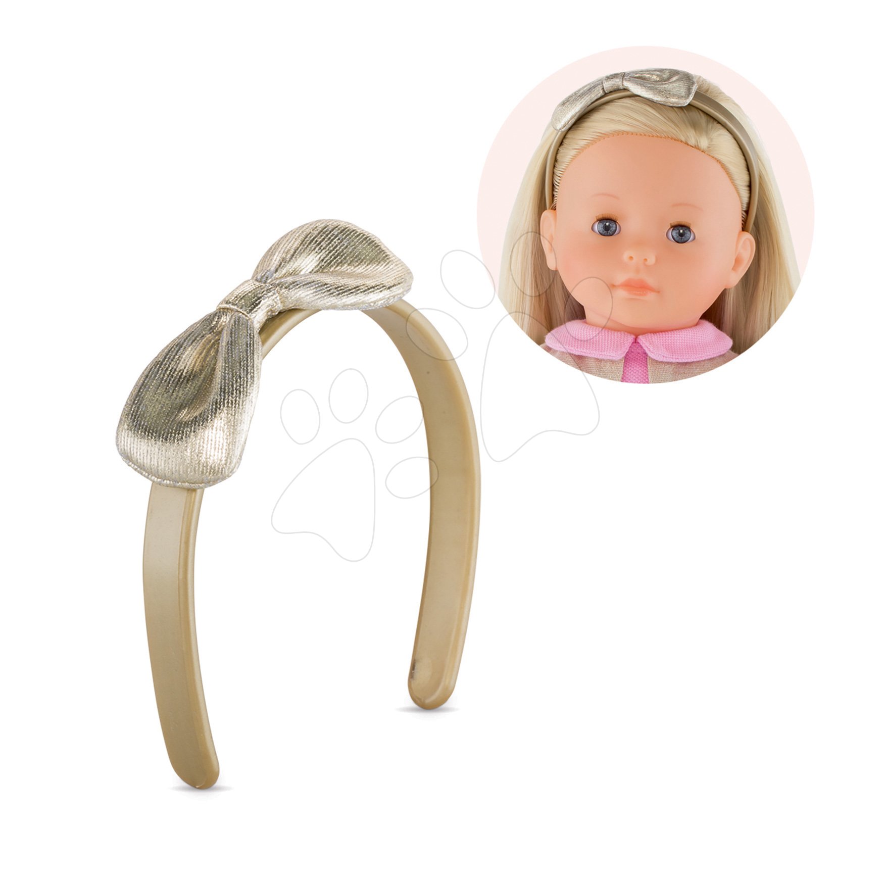 Hajpánt Headband Golden Ma Corolle 36 cm játékbabának 4 évtől