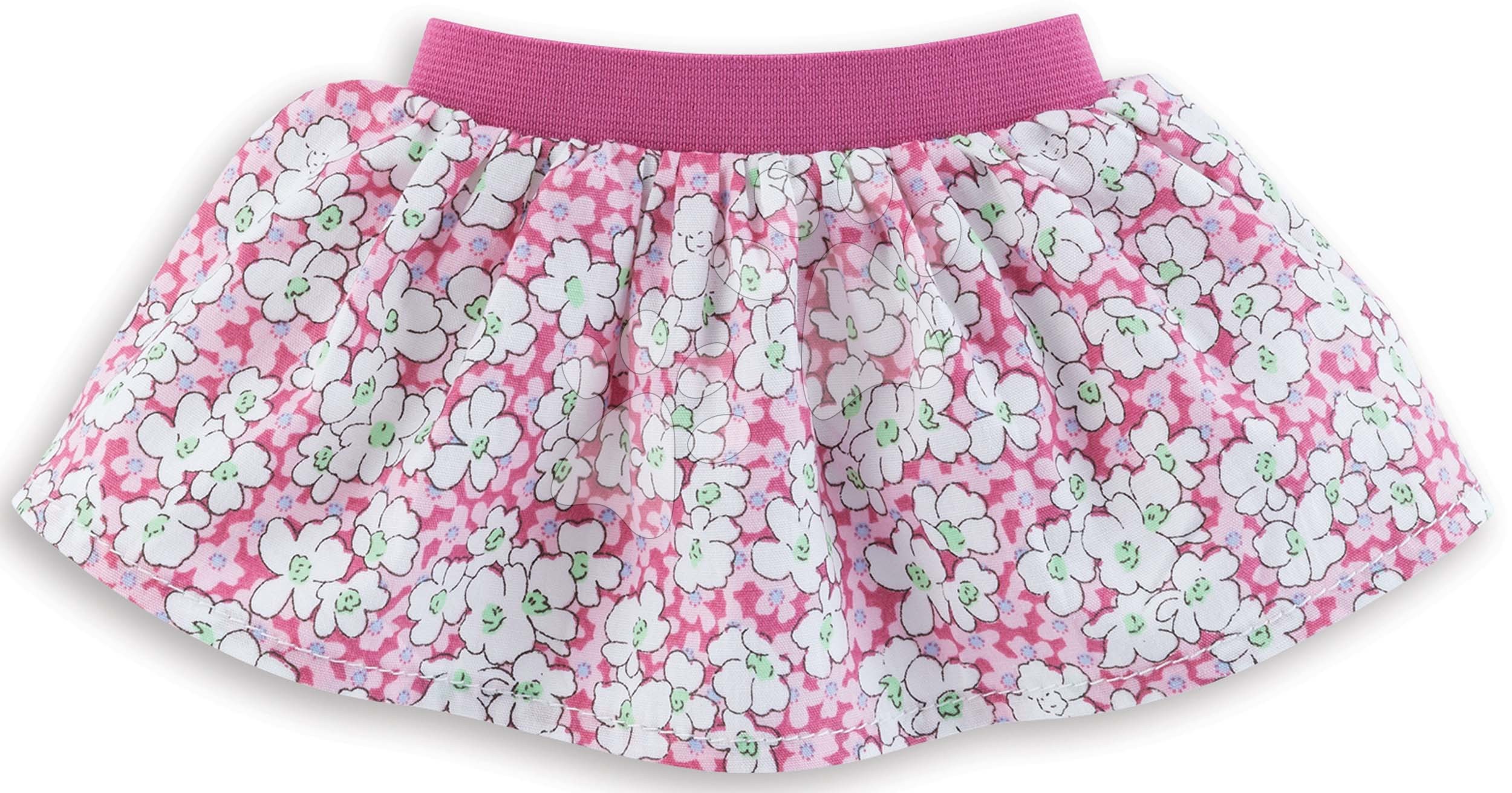 Oblečenie Skirt Floral Ma Corolle pre 36 cm bábiku od 4 rokov