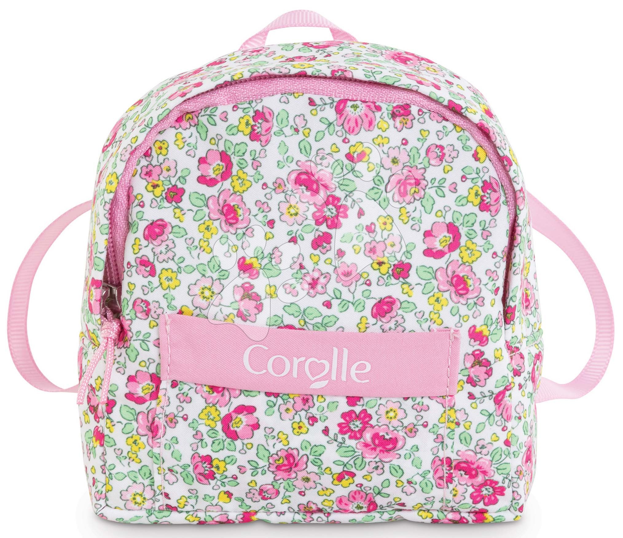 Batoh Backpack Floral Ma Corolle pre 36 cm bábiku od 4 rokov