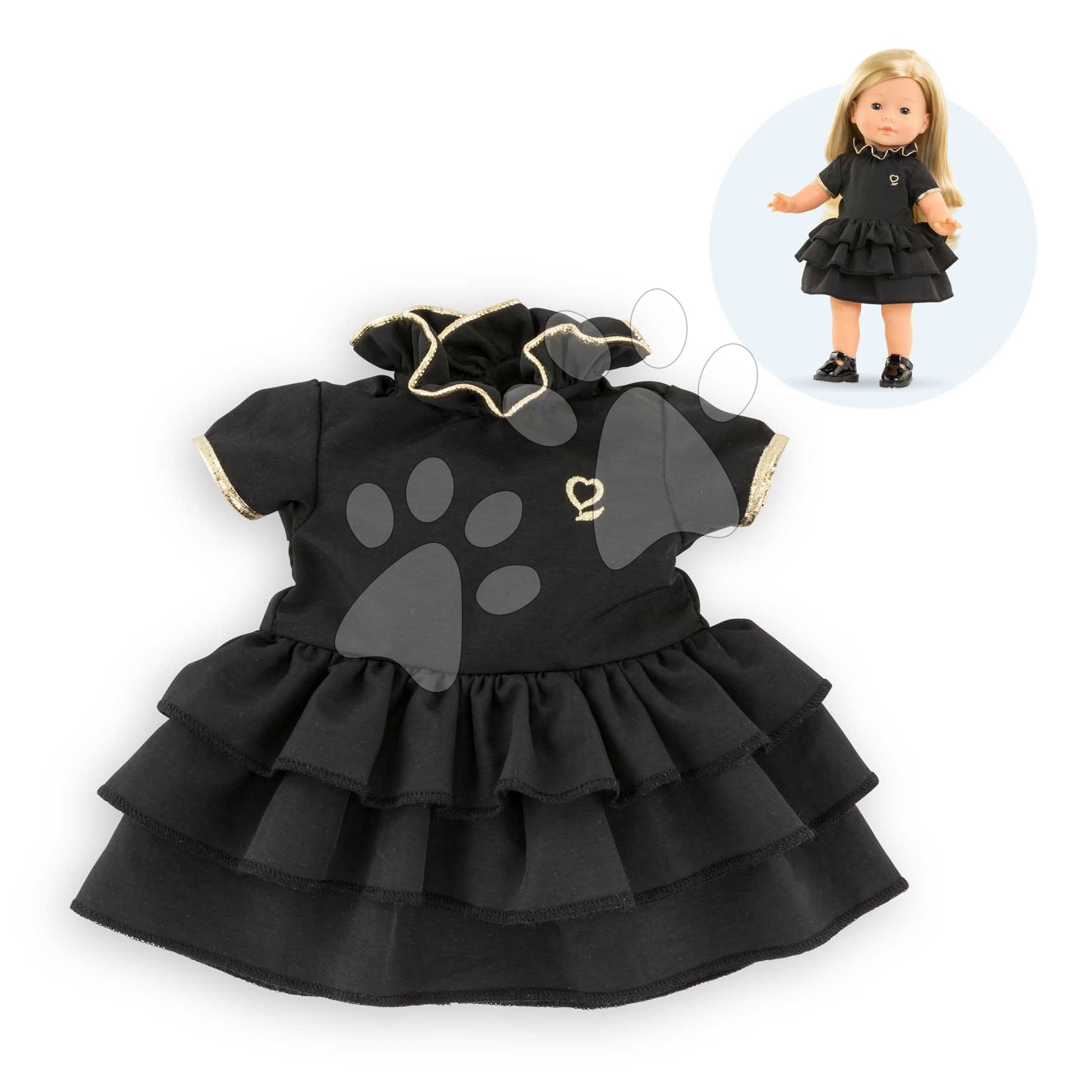 Ruha játékbabára Little Black Dress Ma Corolle 36 cm babának