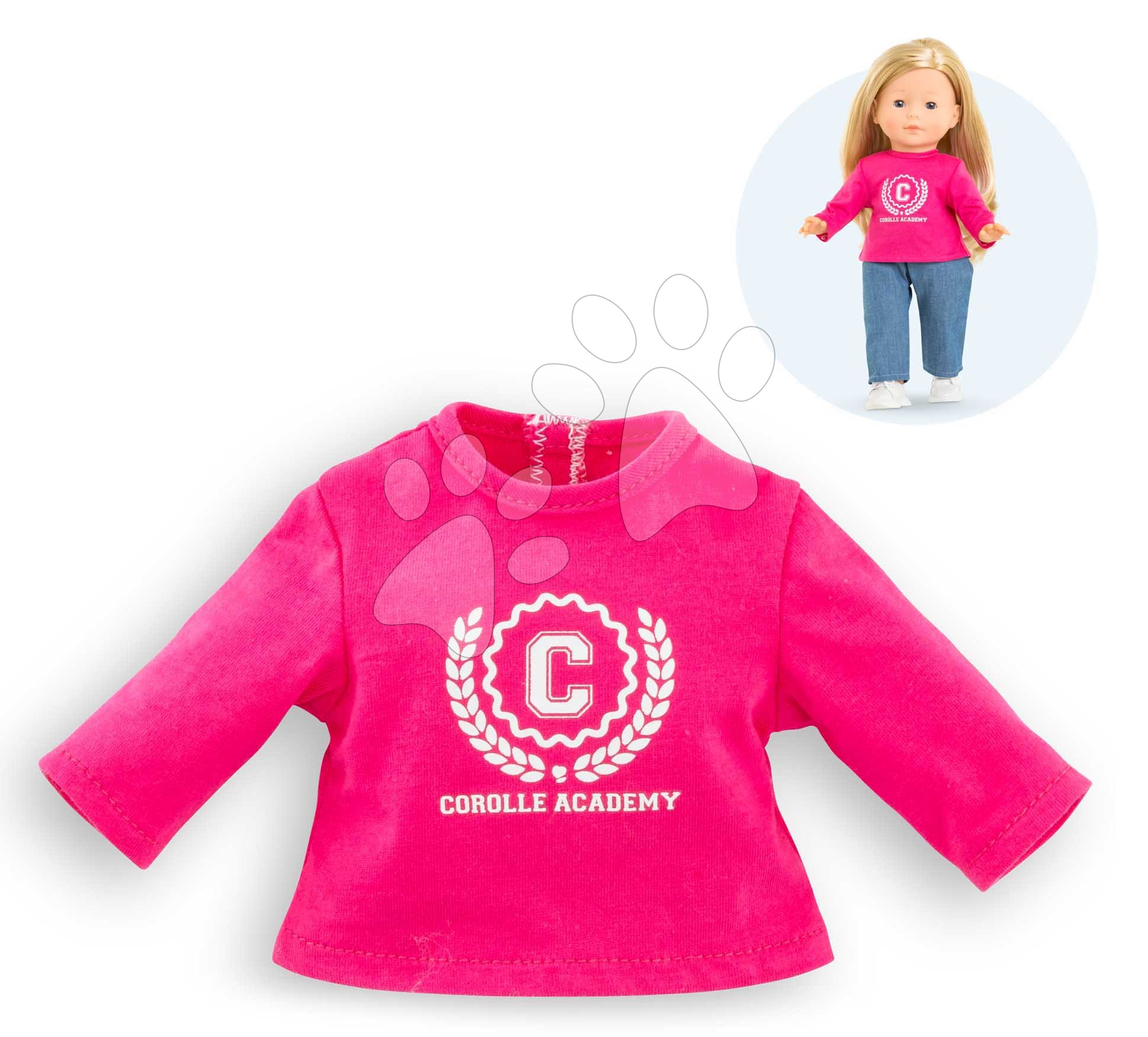 Póló játékbabára T-shirt Corolle Academy Ma Corolle 36 cm babának